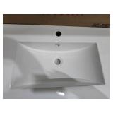 TOLEAD 36\" Bathroom Vanity Sink White