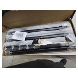 REIBII Storage Shelves 5 Tier Adjustable Garage Shelving Heavy Duty Metal Shelving 2020LBS Metal Shelf 59.8\" H Pantry Shelf for Garage Pantry Closet Kitchen Basement 28\" W x 12\" D x 59.8\" H, Black