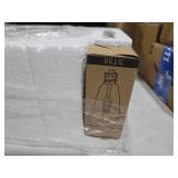 Bagood Gold Semi Flush Mount Ceiling Light Fixture Vintage Ceiling Light Fixture Farmhouse Globe Glass Mid Century Textured Glass Hallway Fixture for Bathroom Entryway (Bulb Incl.)