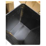 Dog Treat Container 2PCS, Dog Food Storage Container with Lids Airtight, Dog Treat Jars for Kitchen Counter-7+3Lbs, Small Dog Cookie Jar for Storage, Pet Treat Container (Upgraded) Black