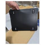 360° Rolling Tray Bamboo Appliance Slider for Kitchen Appliances, for Breville Espresso Machine Accessories, Sliding Tray for Coffee Maker Appliances Mat Easily from Under The Cabinet Black 13\" 15.7