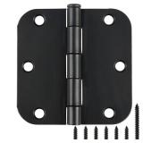 TDCHINGES 18 Pack Door Hinges 3.5 Inch Matte Black