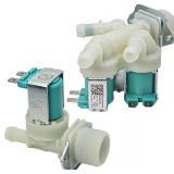 5220FR2075L And 5220FR2006H Cold & Hot Washer Water Inlet Valve Replacement for LG & Kenmore, Replace 5221ER1003A 5220FR2006L 5221ER1003C 5220FR2006Q 5221ER1003D etc.