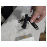 Nulaxy Bluetooth Car Adapter 1.8\" Color Screen Strong Mic, QC3.0 Fast Charger Wireless FM Radio Transmitter with Treble & Bass Sound Music Player, Hands-Free Calls, Supports AUX/TF Card/USB Drive