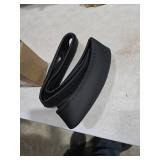 Ouzorp Car Steering Wheel Cover, Microfiber Leather Steering Wheel Covers with Anti-Slip Lining, Universal 14.5-15 inchs Black