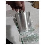 YWQ Solid Flasks Stainless Steel Flask & Funnel Set, 8 oz