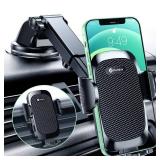 Phone Mount for Car [Military-Grade Super Suction] Universal Hands-Free Phone Holder for Dashboard Windshield Air Vent for iPhone 17/16 Pro Max Air Plus Samsung All Phones