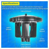 Replacement for Jandy Zodiac R0693900 TruClear Salt Cell Assembly for All Jandy Pro Series TruClear Chlorine Generating System TRUCLEAR11K & TRUCLEAR11KU Pools up to 35,000 Gallons Upgraded Black