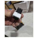 EZDIY-FAB PCIe 5.1 Adapter - 600W 12+4pin,16pin 12VHPWR GPU Power Connector,12V-2x6 GPU Adapter,90 Degree Right Angle - Compatible with RTX 3090Ti, 4070Ti, 4080, 4090 GPU - STD Type, White, 1 Pack