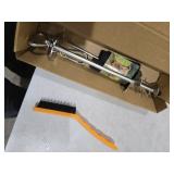 TOMBABY Heavy Duty Quality Dog Stake-Dog Tie Out Stake, Dog Stake Allows Dogs Up to 200 lbs, Dog Stakes for Outside Beach,Camping, Yard, 360° Swivel Dog Anchor | Use for Any Dog Tie Out Cable