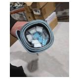 XVX PBT Keycaps and Japanese Sea Wave Large Mouse Pad Combo, 121 Keys Coral Sea Custom Key caps, Extended Kanagawa Mat Desk Pad, Keycaps 75 Percent Dye Sub and Kanagawa Mice Pad (27.6