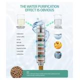 SR SUN RISE Filtered Shower Head with Handheld High Pressure 9 Spray Mode Showerhead Detachable Shower Head Water Softener Filters Beads for Hard Water Remove Chlorine 1 Filter Chrome