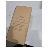 Ezebesta 1PCS Makeup Brush Holder Organizer with Clear Lid 360 Rotating Sliding Opening Dustproof Brushes Container for Vanity