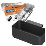 Grease Catcher for Blackstone Griddle with 12 Pack Blackstone Grease Cup Liners, Griddle Accessories Kit
