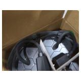 PIMAG Fly Fans for Tables, Fly Repellent Fan Outdoor Indoor Keep Flies Away, Fly Repellent Fans for Tables with Holographic Blades for Picnic, Party, Restaurant, Kitchen, and BBQ, 4 Pack Black