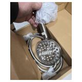 Waterpik High Pressure Hand Held Shower Head With Hose, PowerPulse Massage 7-Mode, Brushed Nickel XPB-769ME
