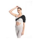 Shoulder Heating Pad,Jade Rotator Cuf Heated Shoulder Wrap for Rotator Cuff Pain 3 Adjustable Heat- Black