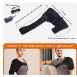 Shoulder Heating Pad,Jade Rotator Cuf Heated Shoulder Wrap for Rotator Cuff Pain 3 Adjustable Heat- Black