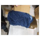 Bedsure GentleSoft Fluffy Navy Blue Throw Blanket, Tie Dye Blue Decor Navy Gifts for Men, Soft Cozy Fuzzy Plush Minky Thick Warm Sherpa Fleece Faux Fur Blanket for Couch, Blanket Gifts for Him, 50x60