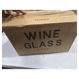 SHYRC Wine Glasses Set of 8, 12oz Clear Red/White, Long Stem Wine Glasses for Party, Wedding and Home