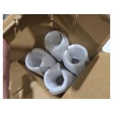 SHYRC Wine Glasses Set of 8, 12oz Clear Red/White, Long Stem Wine Glasses for Party, Wedding and Home