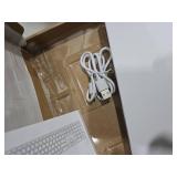 Wireless Bluetooth Keyboard with Numeric Keypad for Apple Mac OS, Rechargeable, Works with iMac, Mac mini/Pro, MacBook Air/Pro, iPad