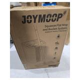 JOYMOOP Mop and Bucket Set with Wringer, Flat Mops for Floor Cleaning, Wall Mop Cleaner with Long Handle, Hardwood Floor Mop with 4 Microfiber Pads