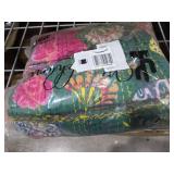 Marubhumi Quilts Indian Handmade Indian Traditional Blankets, Reversible, Jungle Print Vintage Kantha Quilt, Comforter, Green - King 108 x 108 Inches