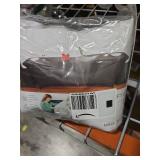 ZarzaaSik 2-Pack 4ft White Spandex Table Covers for Rectangular Folding Tables - Wrinkle Resistant Stretch Tight Table Cloths - Ultimate Fitted Table Protector for Parties, Banquet, and Wedding