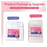 Disposable Dog Diapers Female 90 Count Doggie Diapers for Female Dogs (Waist 10-16.5 in S) Super Absorbent Small Doggie Diapers for Heat Excitable Urination or Incontinence - Pink