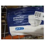 Amazon Basics Unisex Protective Underwear, Overnight Absorbency, Small/Medium, 16 Count, (1 Pack of 16)