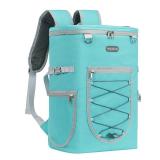 VKKZAAW Cooler Backpack,36Cans Backpack Cooler Insulated Leak Proof Waterproof Soft Sided Cooler Bag,Beach Camping Cooler,Light Weight Travel Cooler Lunch Backpack for Hiking Shopping