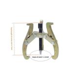 TIANAOKEJI 3-Jaw Gear Puller, 2/3-Jaw Puller with Reversible Jaws for Removal of Pulley Flywheel Bearing Puller Tool Separate Lifting Device (3inch)