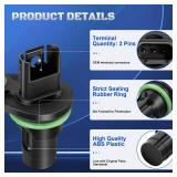 Set of 2 Camshaft Position Sensor Compatible with BMW 128i 135i 325i 328i 330i 335i 528i 535i 550i 650i 750i X3 X5 X6 Z4 2007-2011 Replaces 13627525014, 13627546660, 13627558518