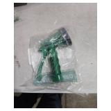 Rain Bird C06505 Pistol Grip Rear Trigger Garden Hose Nozzle, Durable Zinc Metal Body, 5-Pattern, Green
