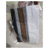 6PCS Headbands for Women Non Slip - Fashion Elastic Sports Hair Bands for Womenâs Hair - Soft Cotton Cloth Stretchy Headbands for Girls for Yoga Workout Exercise Running Sports