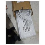 Portable Air Conditioner Window Kit with Universal Coupler Fit for 5.1\"/5.9\" Exhaust Hose, Mobile A/C Window Vent Seal Kit with 4 Adjustable Seal Plates for Vertical/Horizontal Sliding Window