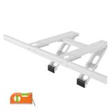 LuckIn No Drill Window AC Support Bracket, Fits Single & Double-Hung Windows, Holds up to 220lbs, for 5,000-24,000 BTU Units, Heavy Duty & Adjustable