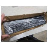 Curtain Rods 2 Pack 5/8 inch Black Curtain Rods for Windows 30 to 116 Inch with Brackets Easy to Install for Bedroom Living room Kitchen