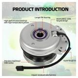 Electric PTO Clutch Compatible with Troy-Bilt 2009 Mustang XP Cub Cadet RZT Series White ZT-42 ZT-50 ZT-5000 Replacement Part Number 717-04183 717-04622 917-04183 917-0462 5219-99