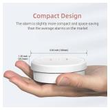 Fire Alarms Smoke Detectors, Smoke Alarm Battery Operated, Fire Alarm with Test Button & Low Battery Signal, Photoelectric Technology Fire Detectors for Bedroom and Home,12 Packs