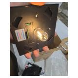 EXCMARK 2 Pack 4x4 Solar Post Cap Lights, Fence Deck Post Lights Outdoor Solar Powered Waterproof with Two Light Modes Warm&Cool White for Garden Patio Decor. (Classic Black,2)