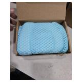 Colorlife Baby Bath Seat Support Net Infant Bathing Seat Support Mat, Adjustable Comfortable Non-Slip Five-Pointed Baby Shower Net Bathtub Sit Up Mesh for Newborn 0-6 Months-Light Blue(No Bathtub)