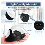 Honoson Mini Craft Iron Mini Heat Press Small Iron 3.93 x 2.36 x 2.76 in Portable Handy Tiny Flatiron with Charging Base Accessory for Fuse Bead Patch DIY Heat Transfer Vinyl(Black)