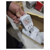 TESSAN European Travel Plug Adapter USB C 3 Pack, US to Europe Plug Adaptor with 4 AC Outlets 3 USB Charging Ports, Type C Power Adapter for USA to EU Euro Spain France Iceland Italy Germany Greece