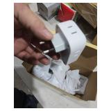 TESSAN European Travel Plug Adapter USB C 3 Pack, US to Europe Plug Adaptor with 4 AC Outlets 3 USB Charging Ports, Type C Power Adapter for USA to EU Euro Spain France Iceland Italy Germany Greece