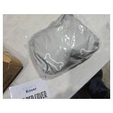 Waterproof Dog Bed Cover, Removable Dog Bed Covers Replacement Washable with Smooth Zipper, Indoor/Outdoor, Bone Print 20 x 30 x 3 Inch for Dog/Cat, Cover Only