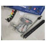 M MINGLE Replacement Pressure Washer Gun with Extension Wand, M22 15mm or M22 14mm Fitting, 5 Nozzle Tips, 40 Inch, 4000 PSI