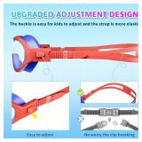 COOLOO Swimming Goggles for Kids 6-16, 2 Pack Kids Swim Goggles for Children Teens Anti-Fog Anti-UV Clear Wide View