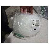 Kitchen Colander Bowl Combo Strainer for Rice, Pasta, Vegetables, Fruits (White)